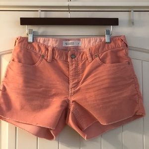 Carve Designs corduroy shorts. Peach color